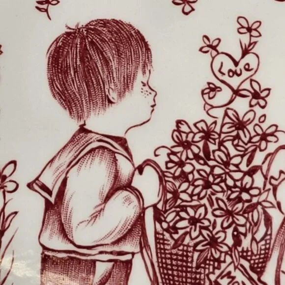 Royal Croconford Plate 1977 A Tribute to Mother All Year Long England Vintage - Picture 10 of 11